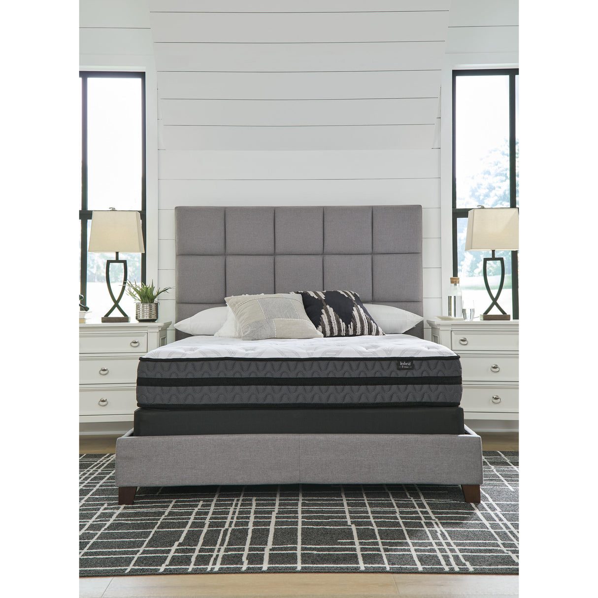  Sierra Sleep 10 Inch Pocketed Hybrid M58931 Queen Mattress IMAGE 7