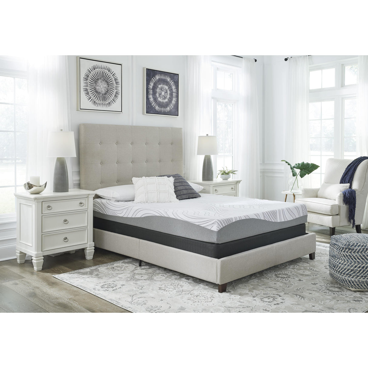  Sierra Sleep 8 Inch Memory Foam M59151 California King Mattress IMAGE 6