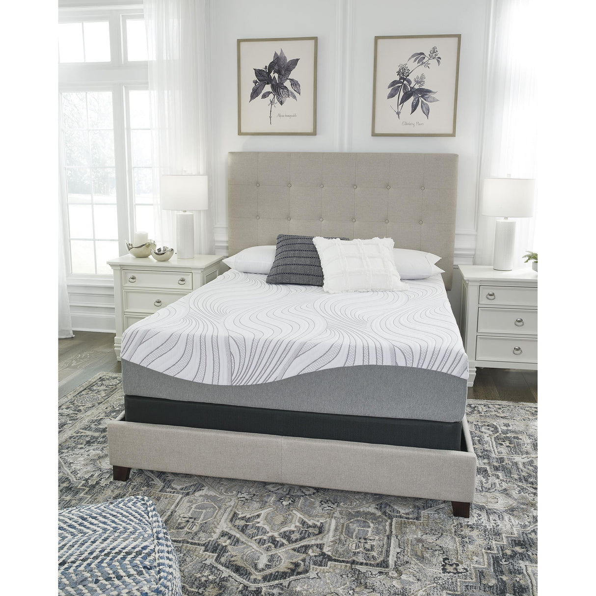  Sierra Sleep 12 Inch Memory Foam M59351 California King Mattress IMAGE 4