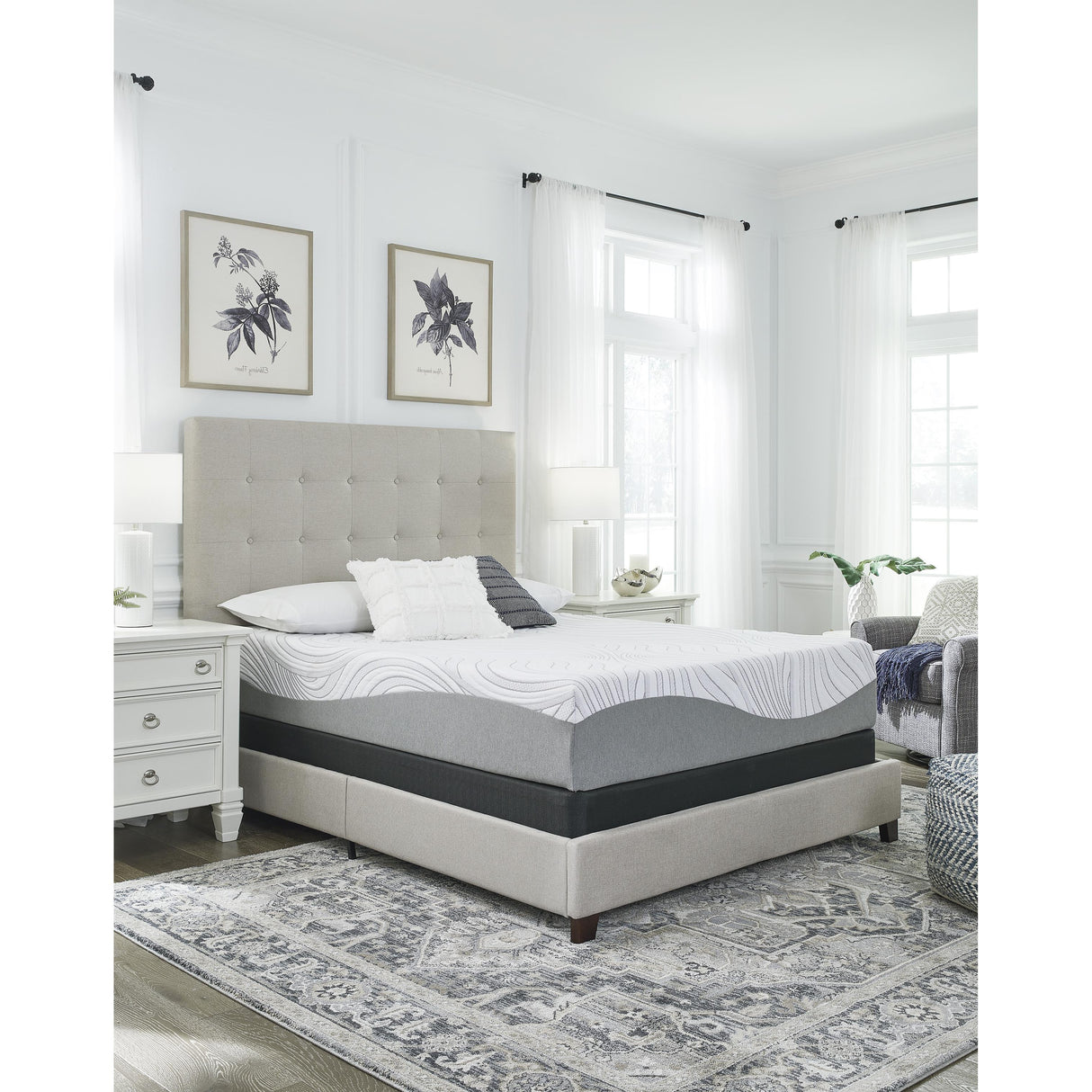  Sierra Sleep 12 Inch Memory Foam M59351 California King Mattress IMAGE 5