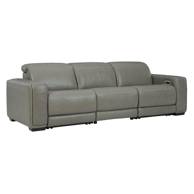  Signature Design by Ashley Correze U94202S2 3 pc Power Reclining Sectional Sofa IMAGE 1