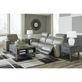  Signature Design by Ashley Correze U94202S2 3 pc Power Reclining Sectional Sofa IMAGE 10