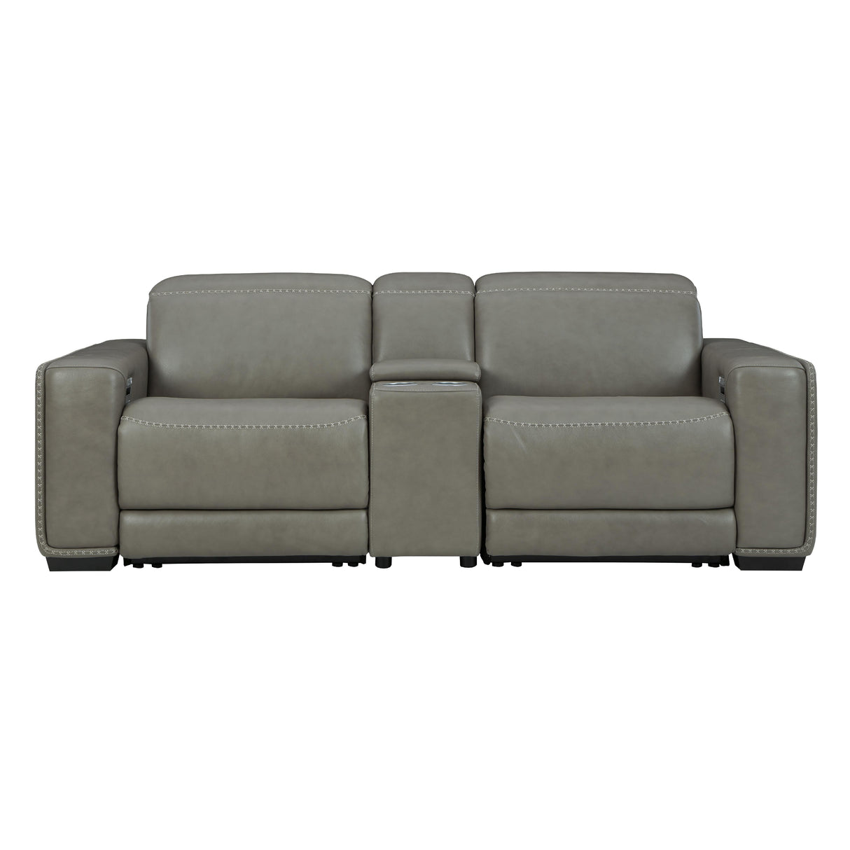  Signature Design by Ashley Correze U94202S3 3 pc Power Reclining Sectional Loveseat IMAGE 4