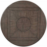  Steve Silver Furniture Abacus CU200 Round Counter Height Drop-Leaf Storage Table IMAGE 4