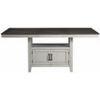  Steve Silver Furniture Hyland HY500PT Counter Height Dining Table w/18-inch Leaf IMAGE 1