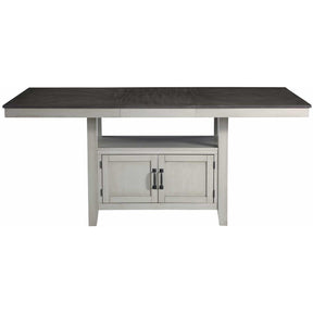  Steve Silver Furniture Hyland HY500PT Counter Height Dining Table w/18-inch Leaf IMAGE 1