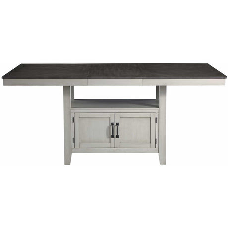  Steve Silver Furniture Hyland HY500PT Counter Height Dining Table w/18-inch Leaf IMAGE 1