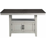  Steve Silver Furniture Hyland HY500PT Counter Height Dining Table w/18-inch Leaf IMAGE 2