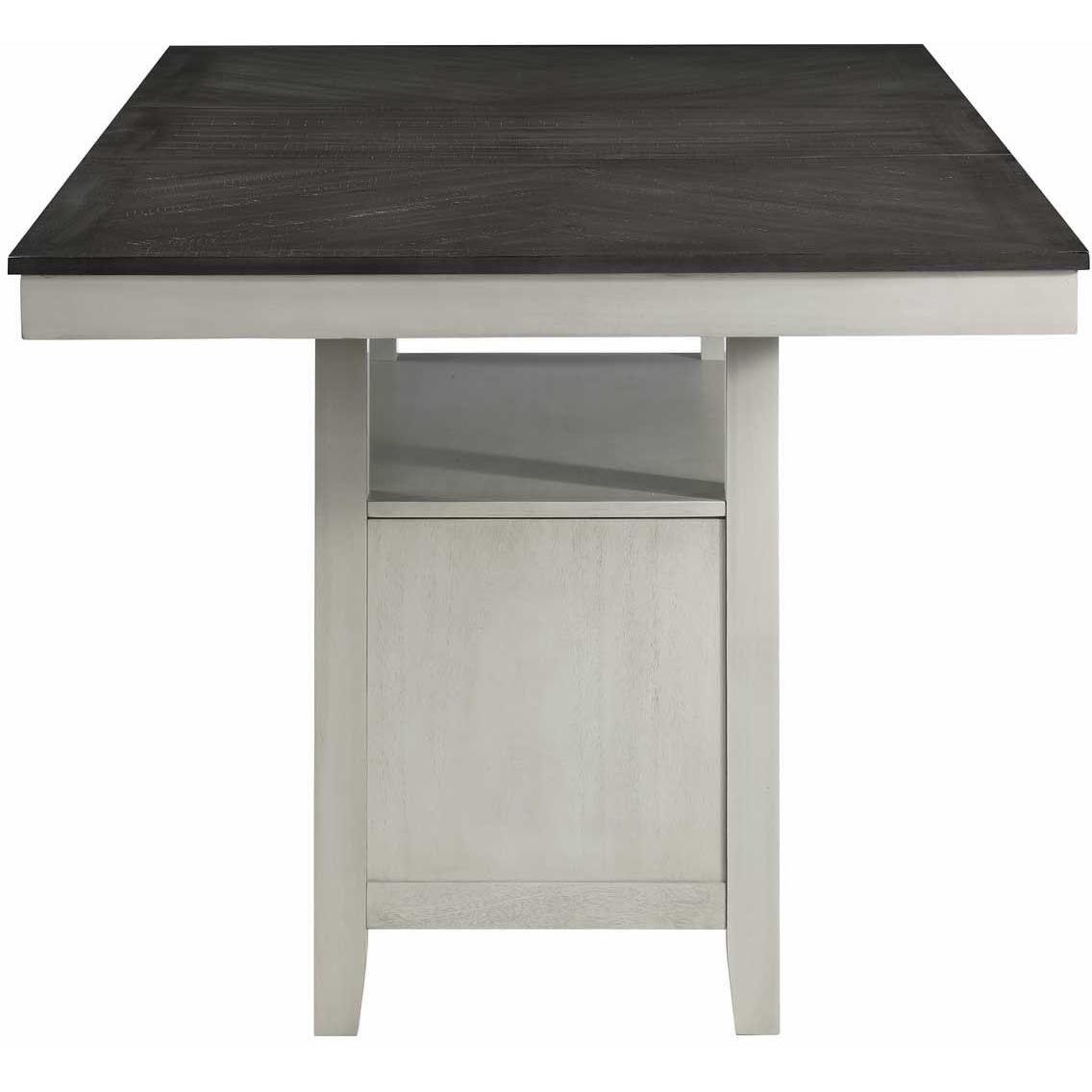  Steve Silver Furniture Hyland HY500PT Counter Height Dining Table w/18-inch Leaf IMAGE 4