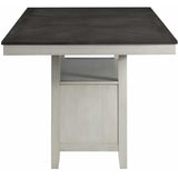  Steve Silver Furniture Hyland HY500PT Counter Height Dining Table w/18-inch Leaf IMAGE 4