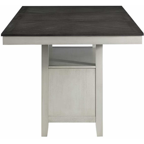  Steve Silver Furniture Hyland HY500PT Counter Height Dining Table w/18-inch Leaf IMAGE 4