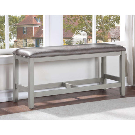  Steve Silver Furniture Hyland HY500CCBN Counter Height Bench IMAGE 3