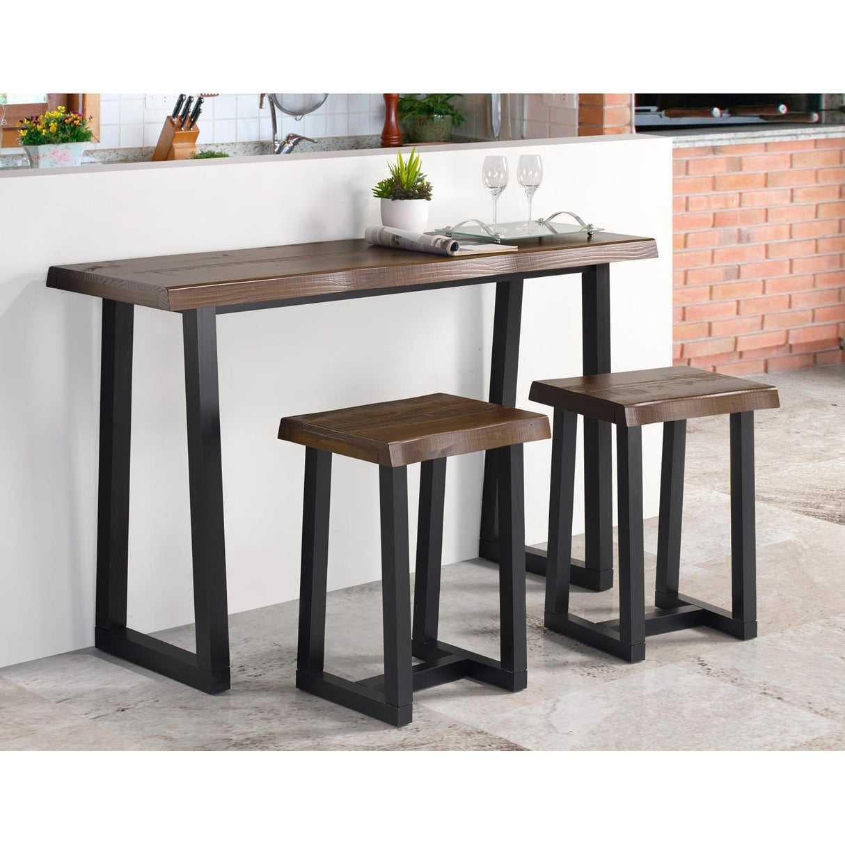  Steve Silver Furniture Jennings JN200ST Counter Height Stool IMAGE 3