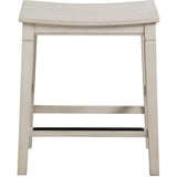  Steve Silver Furniture Westlake WS5000 5 pc Counter Height Dining Set - White IMAGE 4