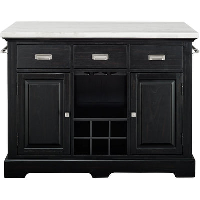  Steve Silver Furniture Aspen AS380 Kitchen Island IMAGE 1