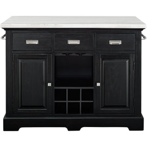  Steve Silver Furniture Aspen AS380 Kitchen Island IMAGE 1
