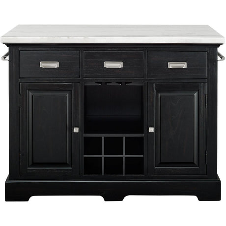  Steve Silver Furniture Aspen AS380 Kitchen Island IMAGE 1