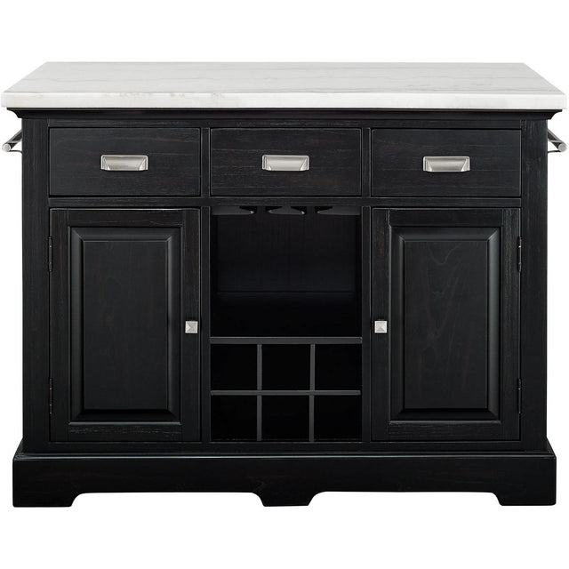  Steve Silver Furniture Aspen AS380 Kitchen Island IMAGE 1