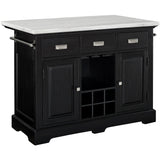  Steve Silver Furniture Aspen AS380 Kitchen Island IMAGE 2