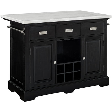  Steve Silver Furniture Aspen AS380 Kitchen Island IMAGE 2