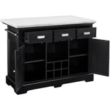  Steve Silver Furniture Aspen AS380 Kitchen Island IMAGE 3