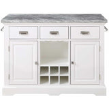  Steve Silver Furniture Zermatt ZR380 Kitchen Island IMAGE 1