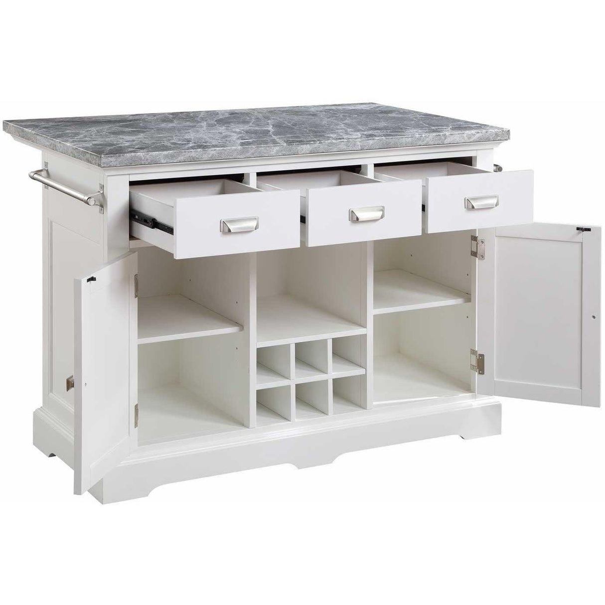  Steve Silver Furniture Zermatt ZR380 Kitchen Island IMAGE 3