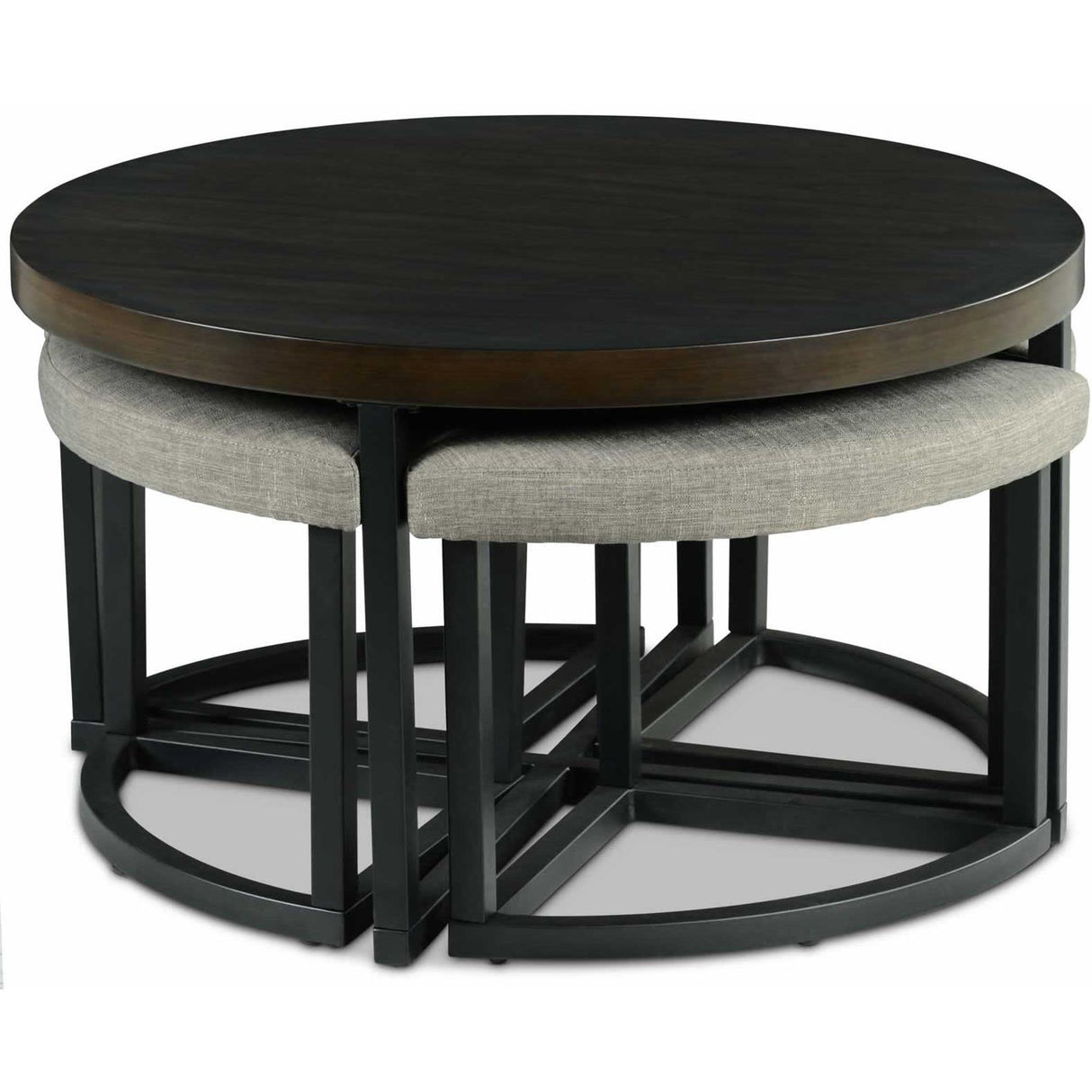  Steve Silver Furniture Yukon YU3636NT Coffee Table with Stools IMAGE 2
