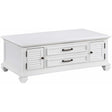  Steve Silver Furniture Charlestown CT100C Lift Top Cocktail Table - White IMAGE 1