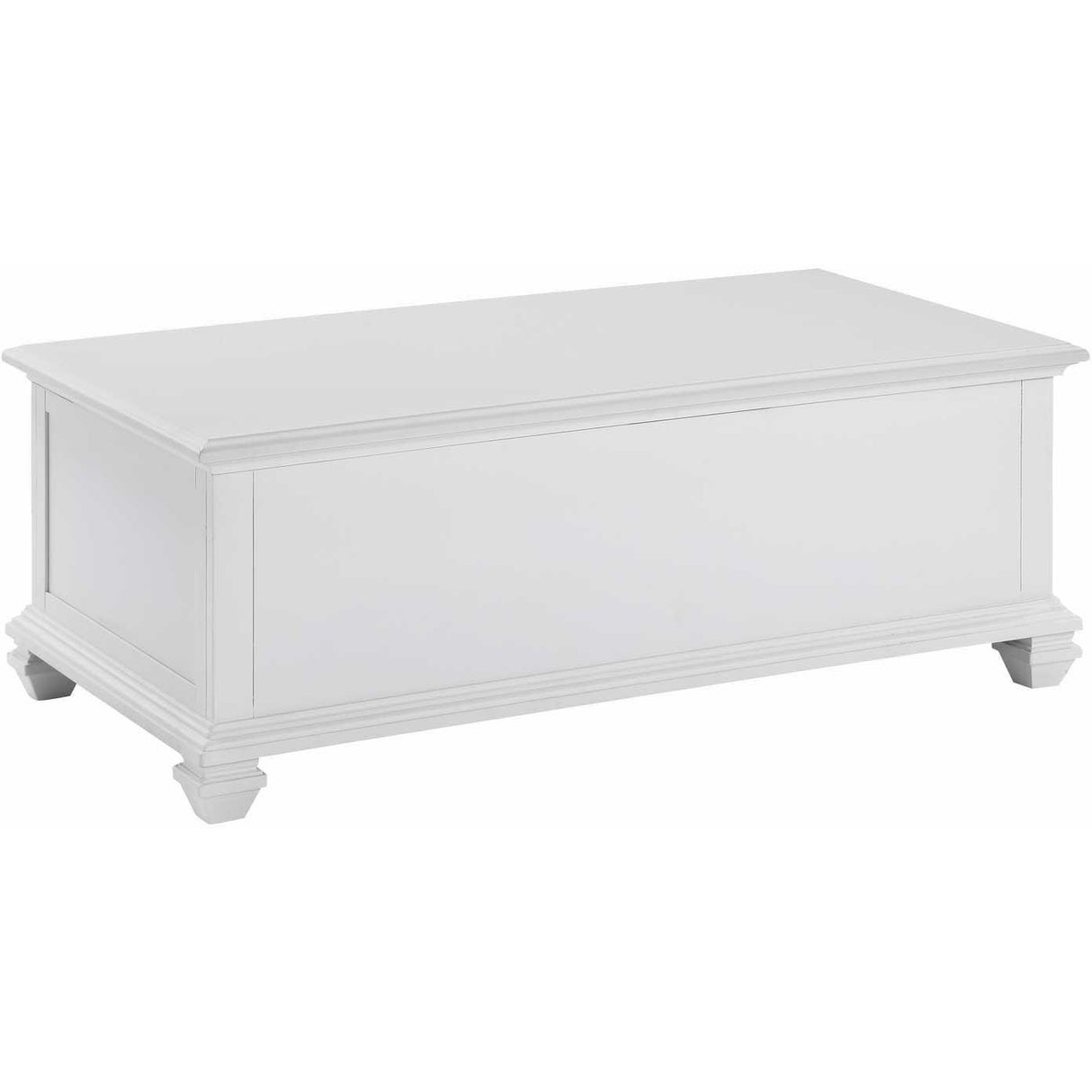  Steve Silver Furniture Charlestown CT100C Lift Top Cocktail Table - White IMAGE 3