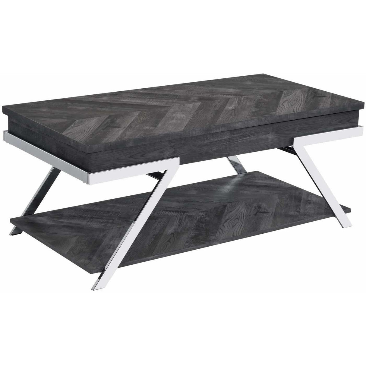  Steve Silver Furniture Roma RO100C Lift Top Cocktail Table IMAGE 2