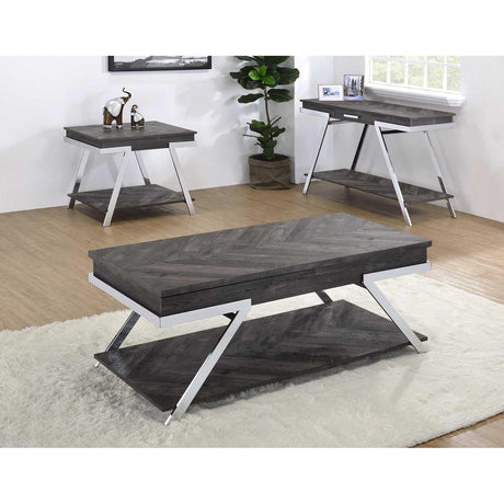  Steve Silver Furniture Roma RO100C Lift Top Cocktail Table IMAGE 7