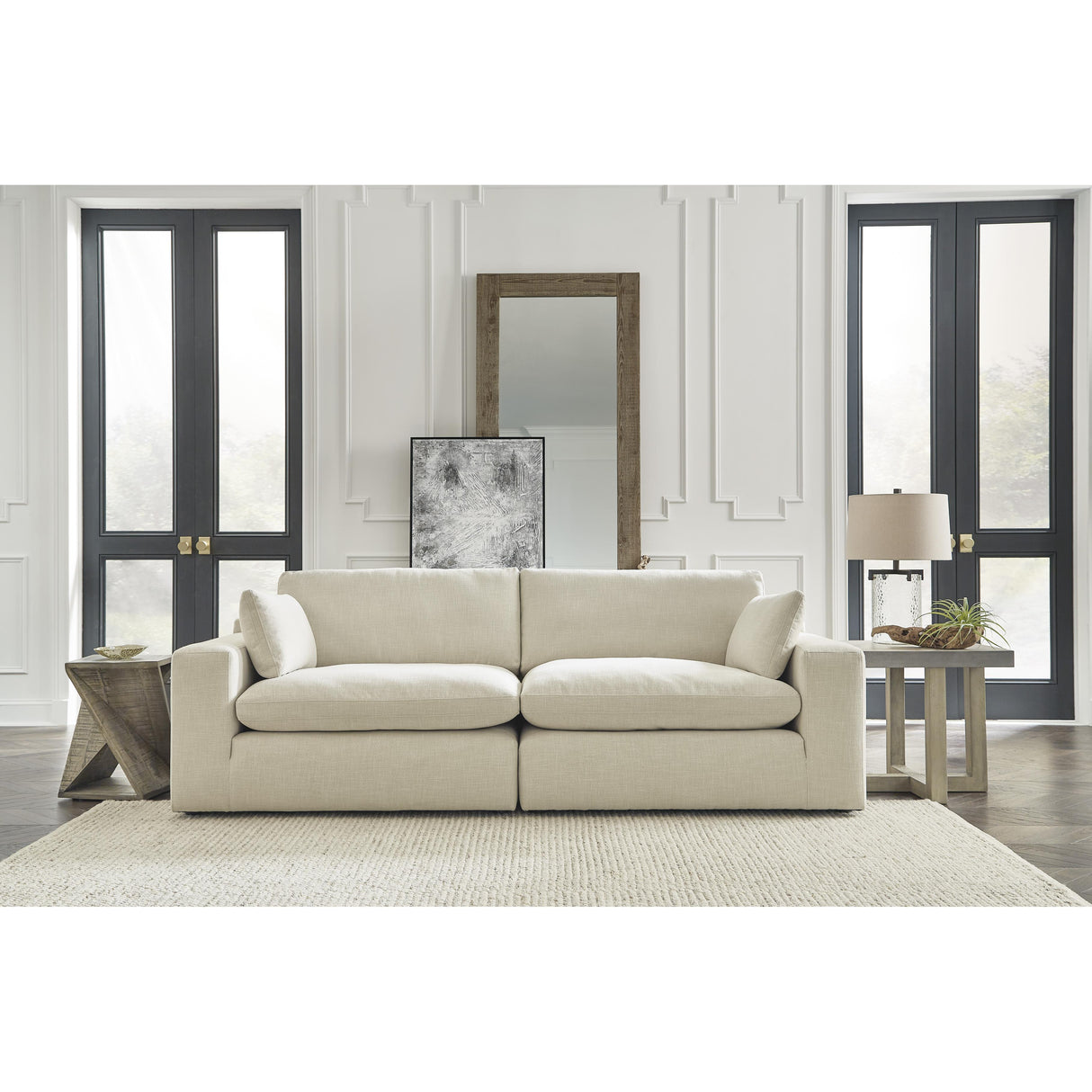  Benchcraft Elyza 10006S1 2 pc Sectional Loveseat IMAGE 2