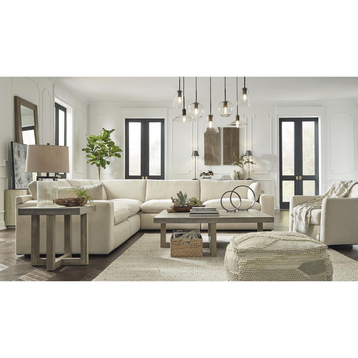  Benchcraft Elyza 10006S5 5 pc Sectional IMAGE 4