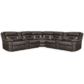  Signature Design by Ashley Kincord 13104S5 3 pc Power Reclining Sectional IMAGE 1