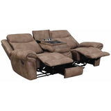  Steve Silver Furniture Nashville NH850S Reclining Sofa w/Drop-Down Console IMAGE 3