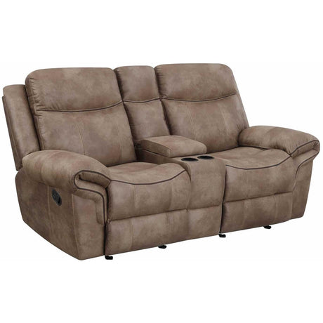  Steve Silver Furniture Nashville NH850CL Glider Recliner Console Loveseat IMAGE 3
