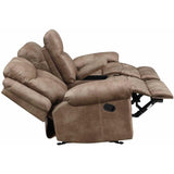  Steve Silver Furniture Nashville NH850CL Glider Recliner Console Loveseat IMAGE 5