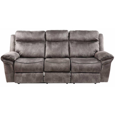  Steve Silver Furniture Nashville NH850SG Reclining Sofa w/Drop-Down Console - Grey IMAGE 1