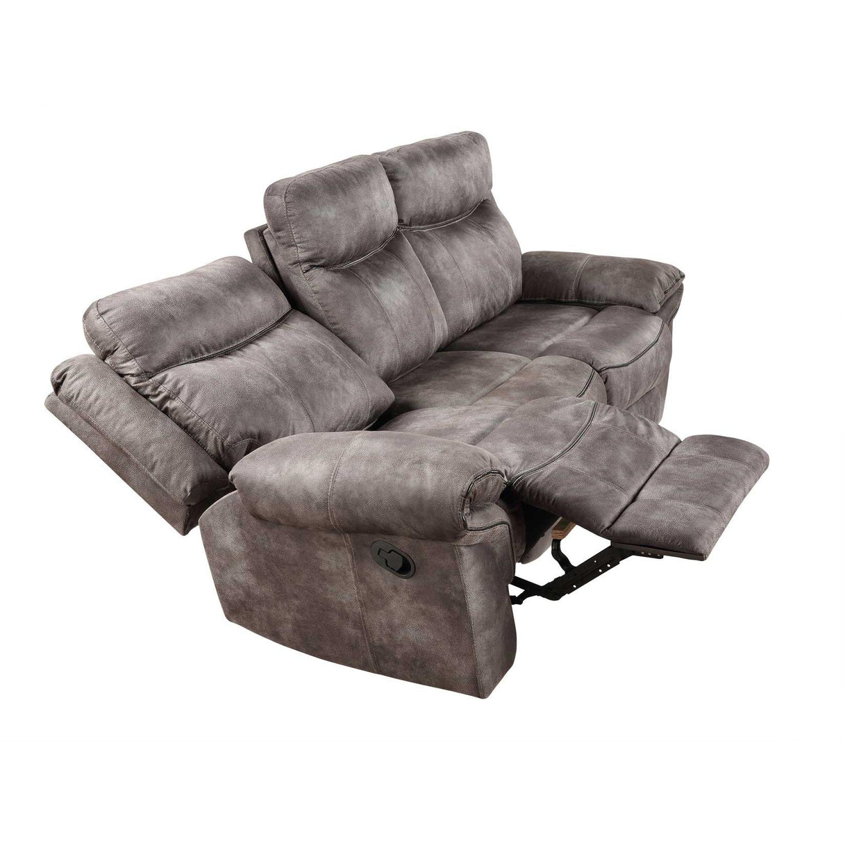  Steve Silver Furniture Nashville NH850SG Reclining Sofa w/Drop-Down Console - Grey IMAGE 6