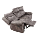  Steve Silver Furniture Nashville NH850SG Reclining Sofa w/Drop-Down Console - Grey IMAGE 6
