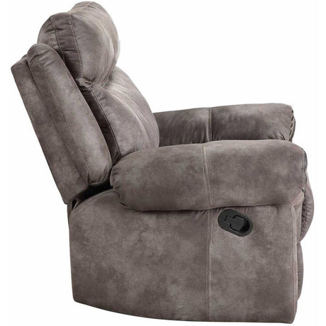  Steve Silver Furniture Nashville NH850RG Glider Recliner - Grey IMAGE 3