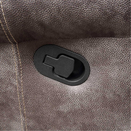  Steve Silver Furniture Nashville NH850RG Glider Recliner - Grey IMAGE 6