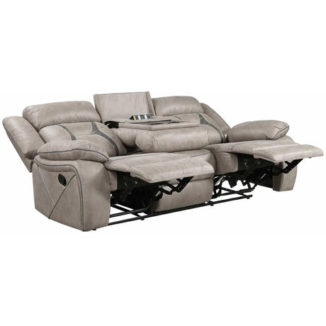  Steve Silver Furniture Tyson TY850S Reclining Sofa w/Drop-Down Table IMAGE 4