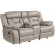  Steve Silver Furniture Tyson TY850CL Reclining Console Loveseat IMAGE 1