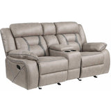  Steve Silver Furniture Tyson TY850CL Reclining Console Loveseat IMAGE 1