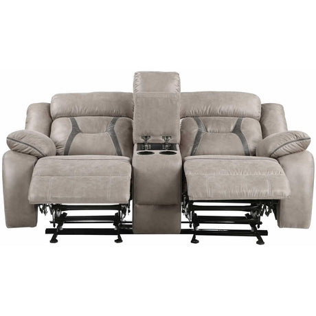 Steve Silver Furniture Tyson TY850CL Reclining Console Loveseat IMAGE 3