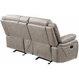  Steve Silver Furniture Tyson TY850CL Reclining Console Loveseat IMAGE 5