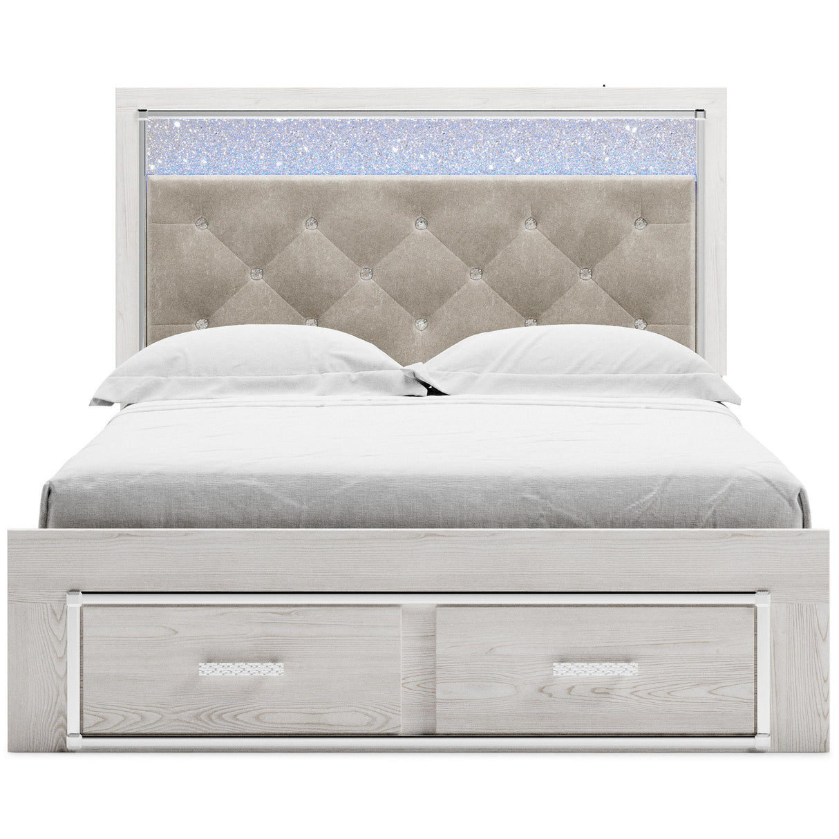  Signature Design by Ashley Altyra B2640B17 Queen Upholstered Storage Bed IMAGE 2