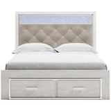  Signature Design by Ashley Altyra B2640B17 Queen Upholstered Storage Bed IMAGE 2